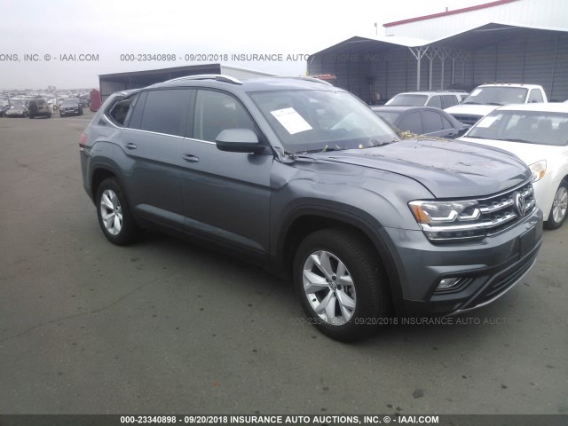 1V2LR2CA2JC519441 - 2018 VOLKSWAGEN ATLAS SE GRAY photo 1