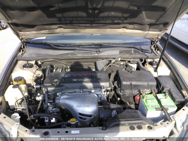 4T1BE32K46U164794 - 2006 TOYOTA CAMRY LE/XLE/SE Алтын фото 10