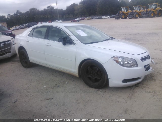 1G1ZB5EB5AF170998 - 2010 CHEVROLET MALIBU LS Ağ foto 1