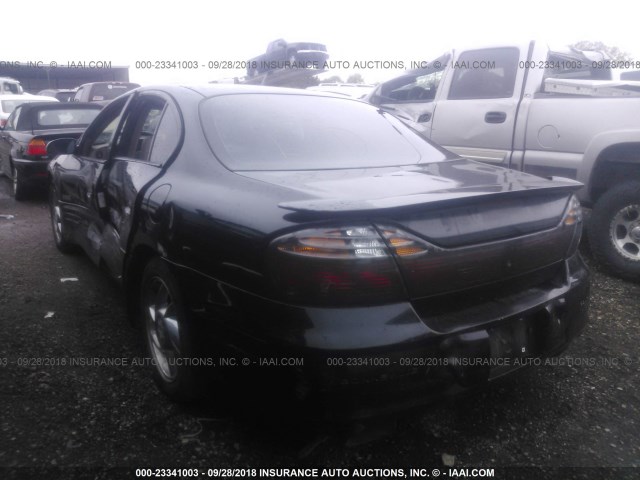 1G2HZ541114147418 - 2001 PONTIAC BONNEVILLE SSEI BLACK photo 3