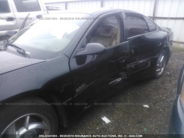 1G2HZ541114147418 - 2001 PONTIAC BONNEVILLE SSEI BLACK photo 6