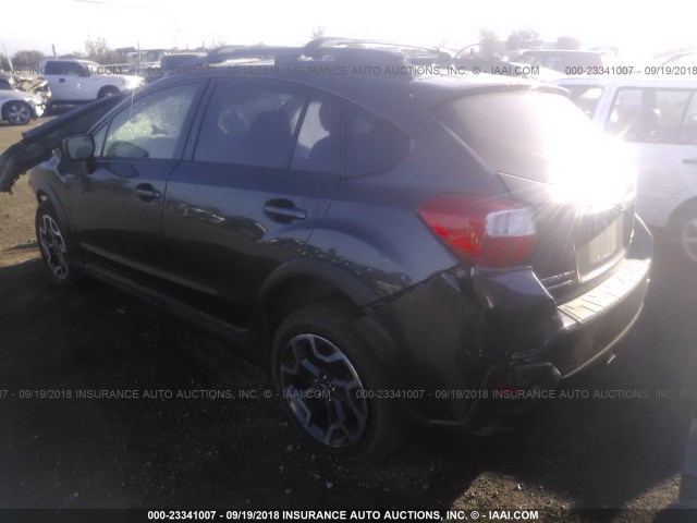 JF2GPABCXG8283253 - 2016 SUBARU CROSSTREK PREMIUM ნაცრისფერი ფოტო 3