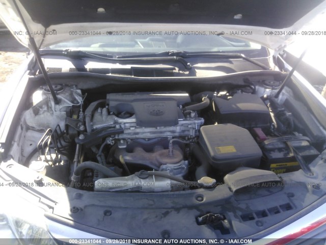 4T4BF1FKXCR250642 - 2012 TOYOTA CAMRY SE/LE/XLE 白色 照片 10