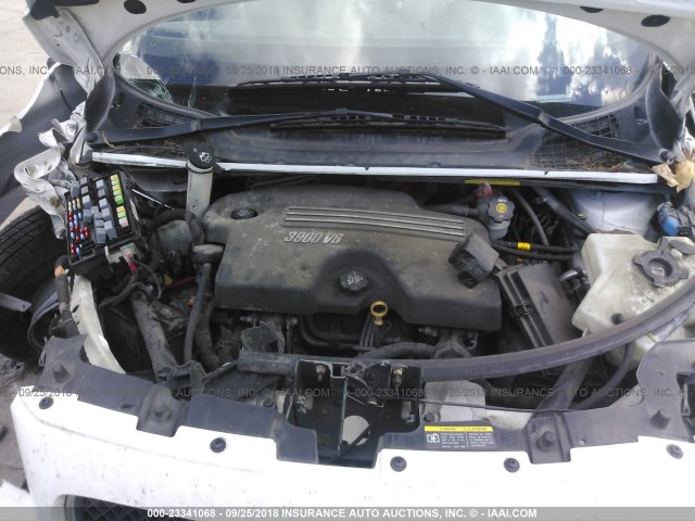 1GNDV23168D147194 - 2008 CHEVROLET UPLANDER LS WHITE photo 10