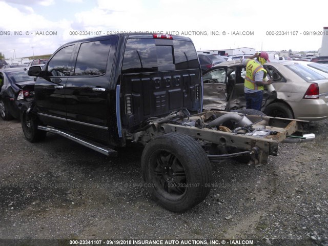 3GCUKTEJ9EG425542 - 2014 CHEVROLET SILVERADO K1500 HIGH COUNTRY BLACK photo 3