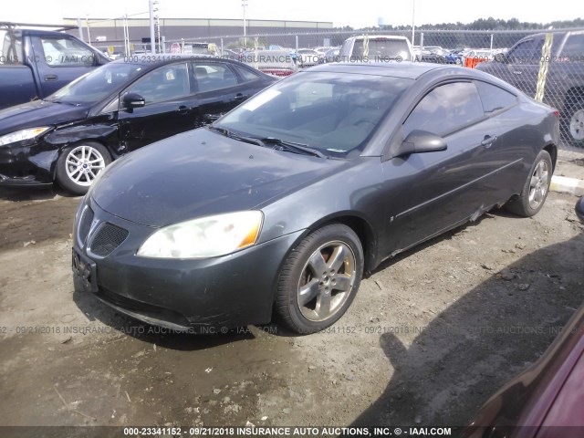 1G2ZH158264176851 - 2006 PONTIAC G6 GT GRAY photo 2