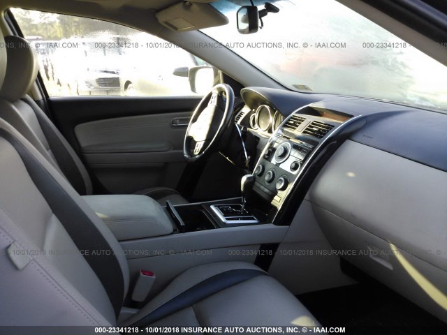 JM3TB38V580144980 - 2008 MAZDA CX-9 PURPLE photo 5