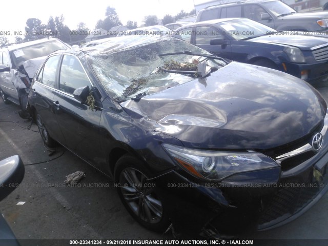 4T1BF1FK7FU067746 - 2015 TOYOTA CAMRY LE/XLE/SE/XSE BLACK photo 1