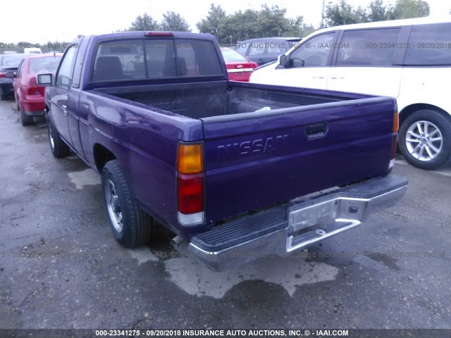 1N6HD16S4SC331913 - 1995 NISSAN TRUCK KING CAB SE/KING CAB XE PURPLE photo 3