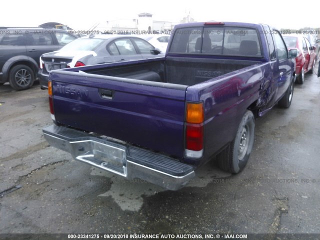 1N6HD16S4SC331913 - 1995 NISSAN TRUCK KING CAB SE/KING CAB XE PURPLE photo 4