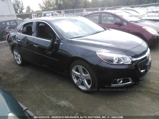 1G11G5SX2FF135857 - 2015 CHEVROLET MALIBU LTZ 黑色 照片 1