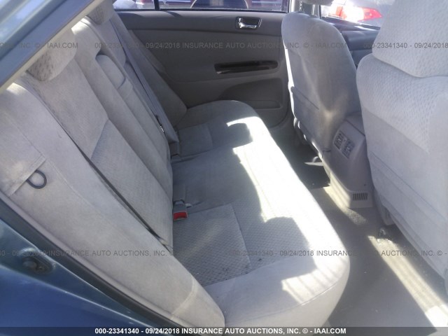 4T1BE32KX3U783959 - 2003 TOYOTA CAMRY LE/XLE/SE Көк фото 8