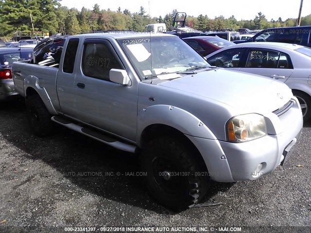 1N6ED26Y81C333739 - 2001 NISSAN FRONTIER KING CAB XE/KING CAB SE SILVER photo 1