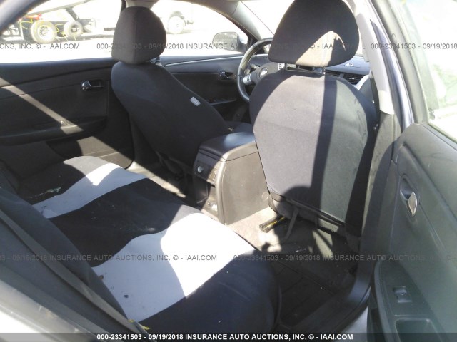 1G1ZC5E13BF358795 - 2011 CHEVROLET MALIBU 1LT SILVER photo 8