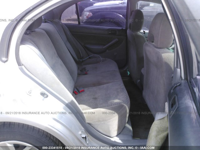 2HGES16374H628938 - 2004 HONDA CIVIC DX VP Gümüş foto 8