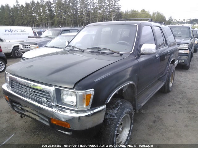 JT3VN39W3L0017433 - 1990 TOYOTA 4RUNNER VN39 SR5 黑色 照片 2