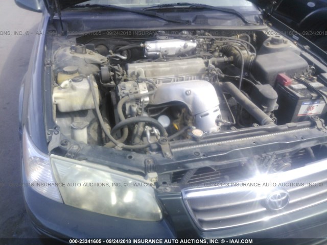 4T1BG22K41U826130 - 2001 TOYOTA CAMRY CE/LE/XLE 绿色 照片 10