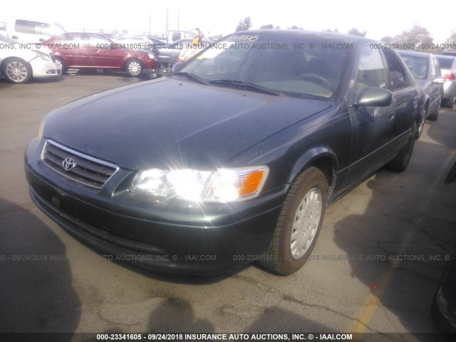 4T1BG22K41U826130 - 2001 TOYOTA CAMRY CE/LE/XLE 绿色 照片 2