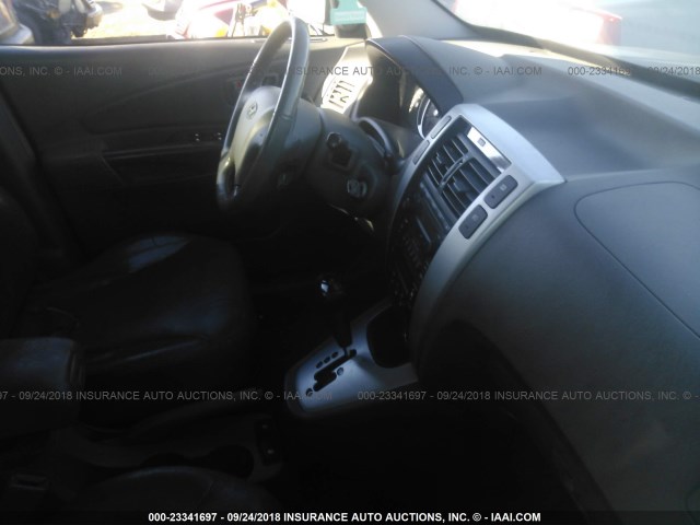 KM8JN12D76U250635 - 2006 HYUNDAI TUCSON GLS/LIMITED GRAY photo 5