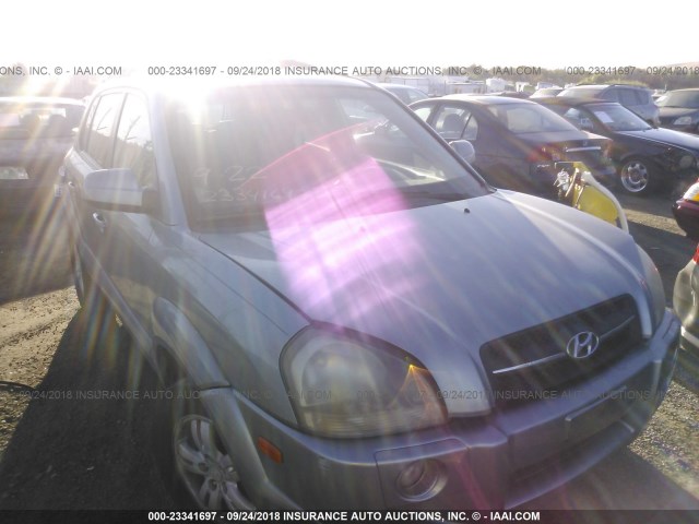 KM8JN12D76U250635 - 2006 HYUNDAI TUCSON GLS/LIMITED GRAY photo 6