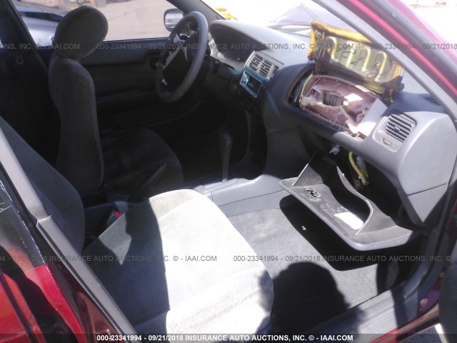 1NXAE09BXSZ333808 - 1995 TOYOTA COROLLA LE/DX 红色 照片 5