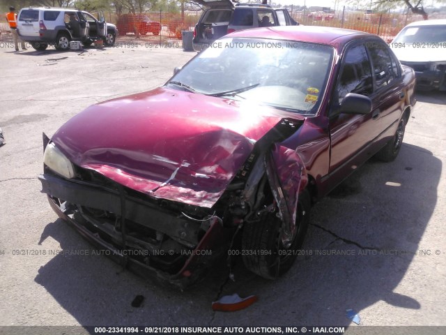 1NXAE09BXSZ333808 - 1995 TOYOTA COROLLA LE/DX 红色 照片 6