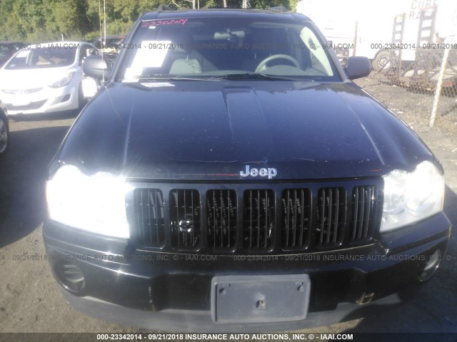1J4GR48K96C316533 - 2006 JEEP GRAND CHEROKEE LAREDO/COLUMBIA/FREEDOM 黑色 照片 6