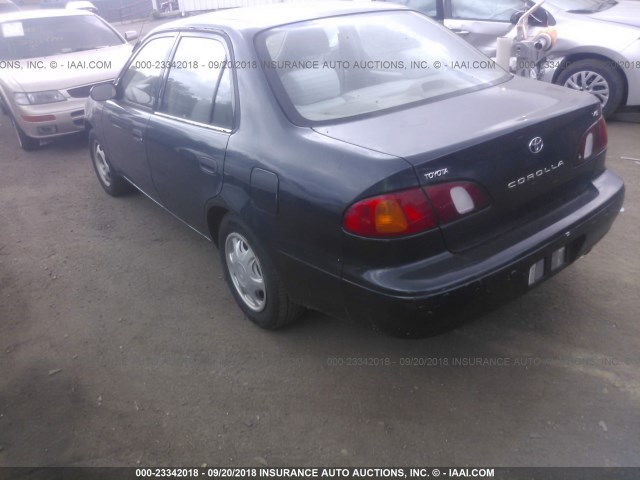 2T1BR12E9XC181869 - 1999 TOYOTA COROLLA VE/CE/LE 绿色 照片 3