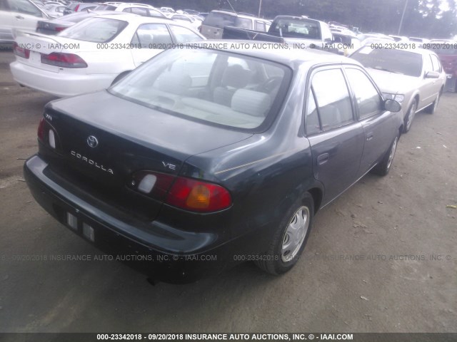 2T1BR12E9XC181869 - 1999 TOYOTA COROLLA VE/CE/LE 绿色 照片 4