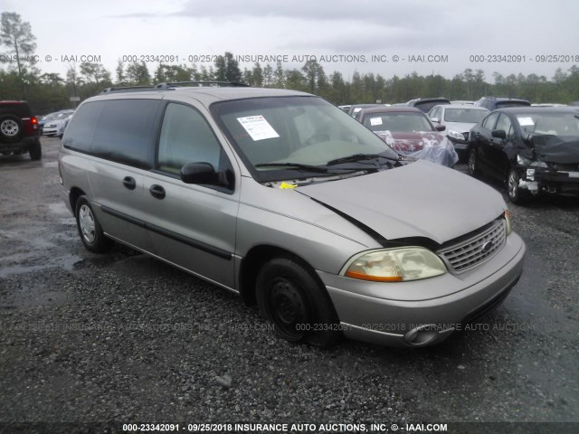 2FMZA51452BA42356 - 2002 FORD WINDSTAR LX TAN photo 1