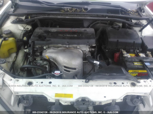 JTDBE32K820043529 - 2002 TOYOTA CAMRY LE/XLE/SE Ağ foto 10