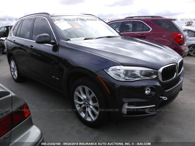 5UXKR2C55G0R73272 - 2016 BMW X5 SDRIVE35I GRAY photo 1