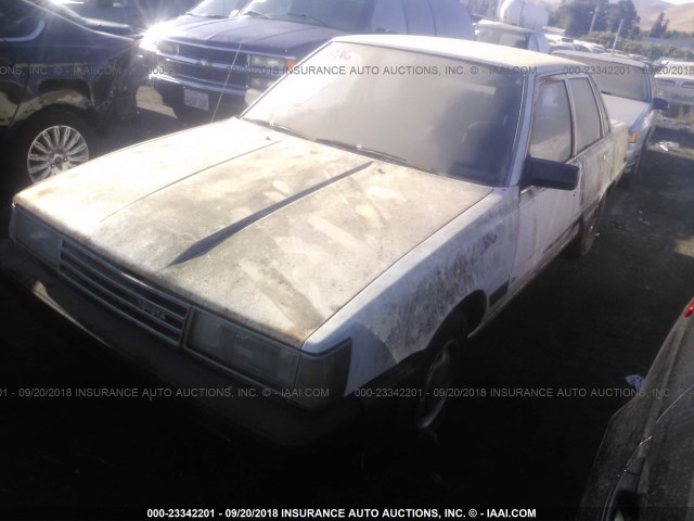 JT2SV12E3G0397666 - 1986 TOYOTA CAMRY DLX WHITE photo 2