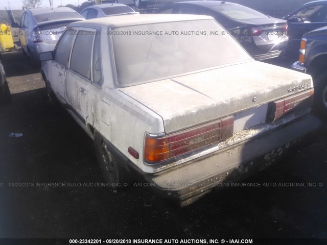 JT2SV12E3G0397666 - 1986 TOYOTA CAMRY DLX WHITE photo 3