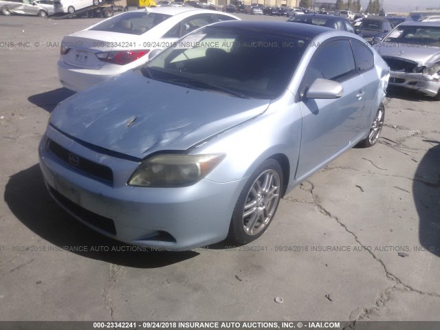 JTKDE177760119919 - 2006 TOYOTA SCION TC 浅蓝色 照片 2