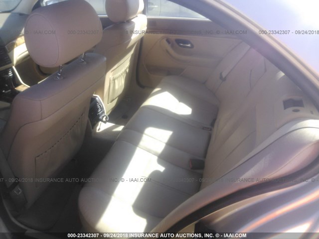 WBADN6333XGM60571 - 1999 BMW 540 I AUTOMATIC 金色 照片 8