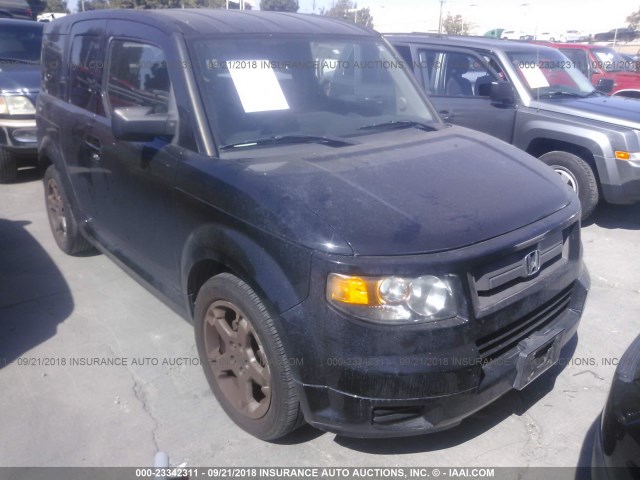 5J6YH18977L006997 - 2007 HONDA ELEMENT SC BLACK photo 1