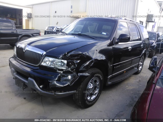 5LMFU28A51LJ02409 - 2001 LINCOLN NAVIGATOR Czarny zdjęcie 2