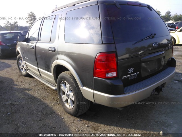 1FMZU64K95ZA27092 - 2005 FORD EXPLORER EDDIE BAUER GRAY photo 3