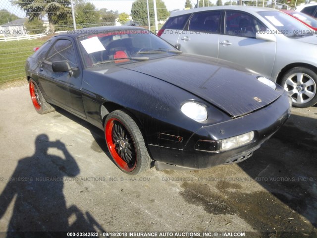 WP0JB0929JS861167 - 1988 PORSCHE 928 S-4 BLACK photo 1