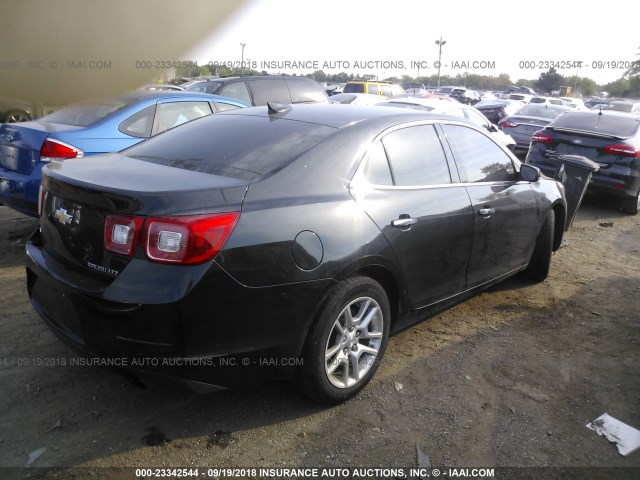 1G11G5SX7FF251250 - 2015 CHEVROLET MALIBU LTZ 黑色 照片 4