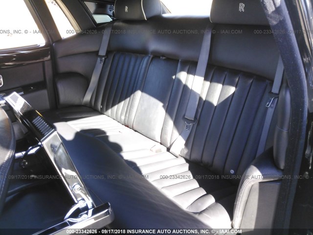 SCA1S68578UX08839 - 2008 ROLLS-ROYCE PHANTOM შავი ფოტო 8