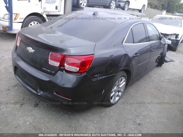 1G11C5SAXDF132614 - 2013 CHEVROLET MALIBU 1LT 灰色 照片 4