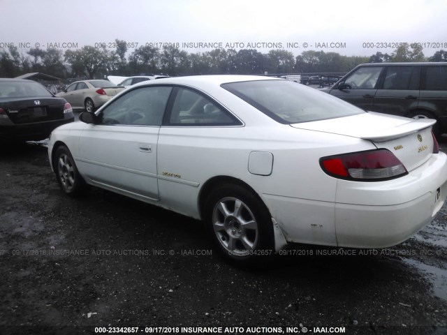 2T1CF22PXXC106599 - 1999 TOYOTA CAMRY SOLARA SE/SLE Ağ foto 3