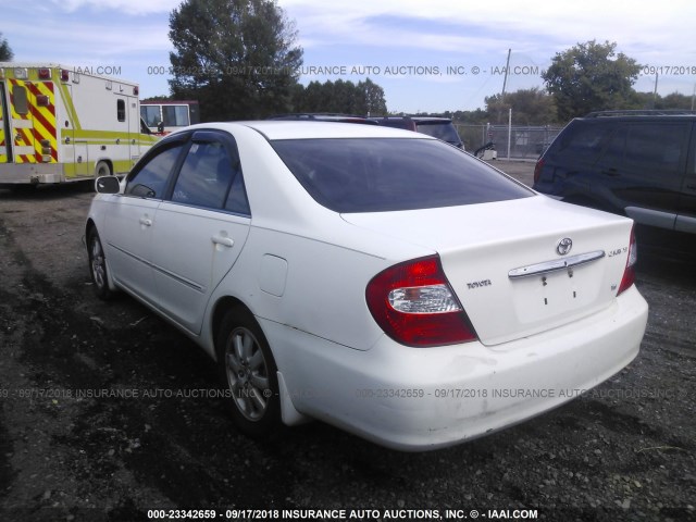 4T1BF32K53U054443 - 2003 TOYOTA CAMRY LE/XLE/SE Ақ фото 3