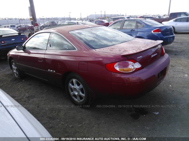 2T1CF28P62C557108 - 2002 TOYOTA CAMRY SOLARA SE/SLE Qırmızı foto 3