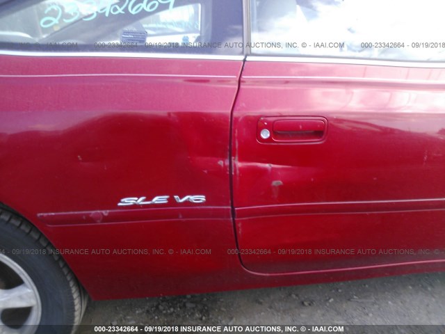2T1CF28P62C557108 - 2002 TOYOTA CAMRY SOLARA SE/SLE Qırmızı foto 6