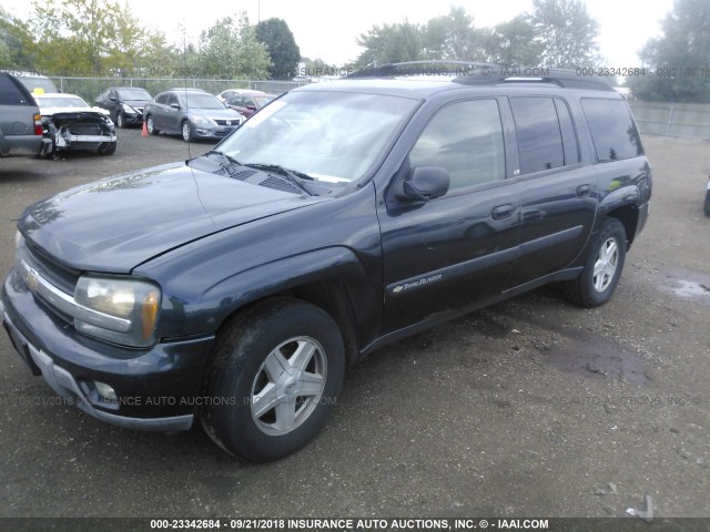 1GNET16S836240286 - 2003 CHEVROLET TRAILBLAZER EXT BLACK photo 2