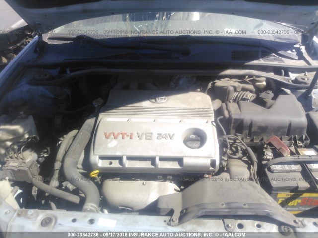 4T1BF32K46U628549 - 2006 TOYOTA CAMRY LE/XLE/SE 浅蓝色 照片 10