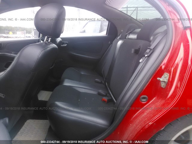 1B3AS66S04D502775 - 2004 DODGE NEON SRT-4 RED photo 8